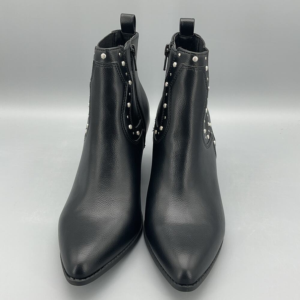 NEW Sun + Stone Women’s Indianaa Western Studded Dress Boots Black Size 7.5M - Picture 3 of 11
